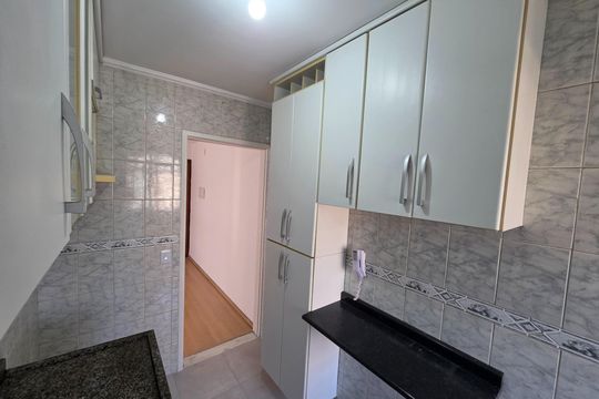 Cozinha de apartamento para alugar com 2 quartos, 54m² em Vila Cruz das Almas, São Paulo