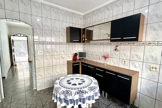 Cozinha de casa para alugar com 2 quartos, 146m² em Vila Augusta, Guarulhos