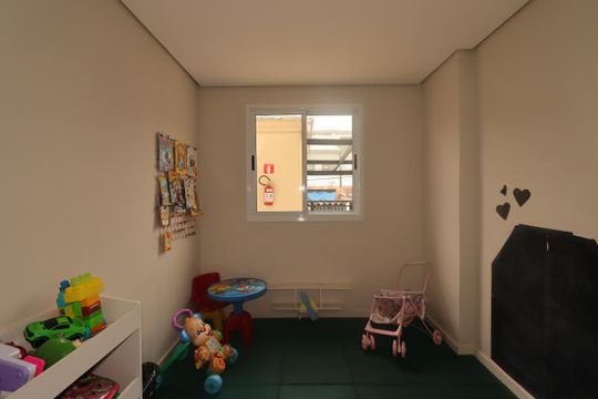 Área Comum - Brinquedoteca de apartamento para alugar com 3 quartos, 89m² em Campestre, Santo André