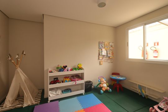 Área Comum - Brinquedoteca de apartamento para alugar com 3 quartos, 89m² em Campestre, Santo André