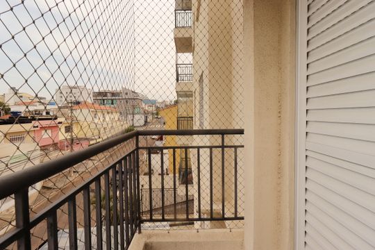 Sacada da Suíte de apartamento para alugar com 3 quartos, 89m² em Campestre, Santo André