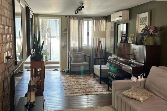 Sala de casa para alugar com 1 quarto, 78m² em Vila Clementino, São Paulo