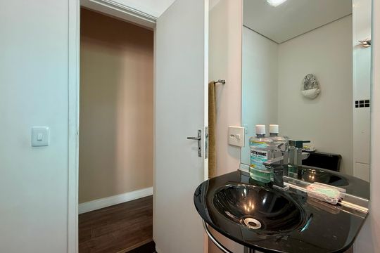 Banheiro Social  de casa à venda com 3 quartos, 174m² em Santo Amaro, São Paulo