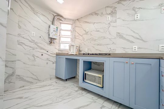 Cozinha de apartamento para alugar com 2 quartos, 50m² em Centro, Rio de Janeiro