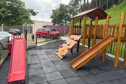 Área comum - Playground de apartamento para alugar com 2 quartos, 40m² em Jardim Caiapiá, Cotia