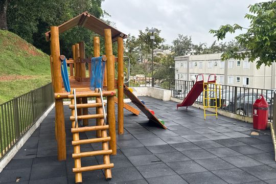 Área comum - Playground de apartamento para alugar com 2 quartos, 40m² em Jardim Caiapiá, Cotia