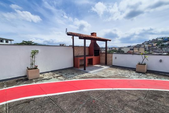 Área comum - Playground - churrasqueira 1 de apartamento à venda com 3 quartos, 124m² em Vila da Penha, Rio de Janeiro