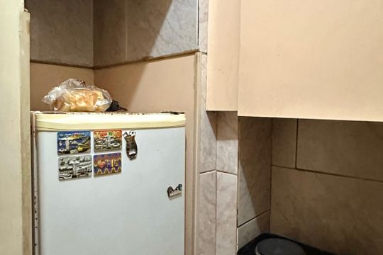 Cozinha de apartamento à venda com 1 quarto, 30m² em Copacabana, Rio de Janeiro