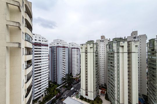 Vista da Suíte de apartamento para alugar com 3 quartos, 93m² em Mooca, São Paulo