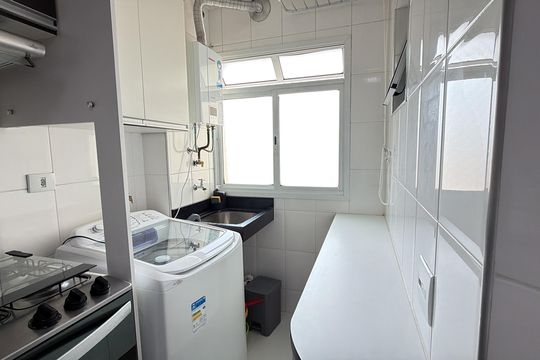 Área de serviço de apartamento para alugar com 3 quartos, 93m² em Mooca, São Paulo