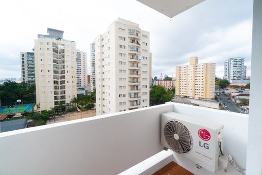 Sacada da Suite de apartamento para alugar com 3 quartos, 104m² em Vila Mascote, São Paulo