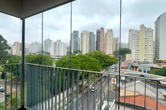 Varanda de apartamento para alugar com 2 quartos, 80m² em Paraíso, São Paulo