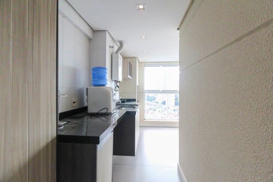Cozinha de apartamento para alugar com 2 quartos, 73m² em Vila Prudente, São Paulo