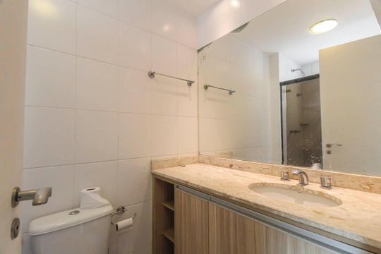 Banheiro Suíte de apartamento para alugar com 2 quartos, 73m² em Vila Prudente, São Paulo