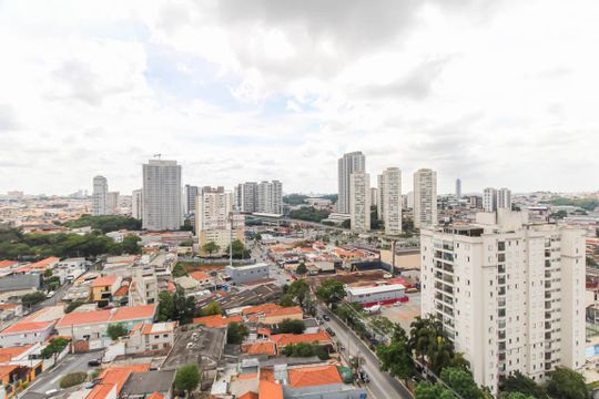 Vista Varanda Sala de apartamento para alugar com 2 quartos, 73m² em Vila Prudente, São Paulo