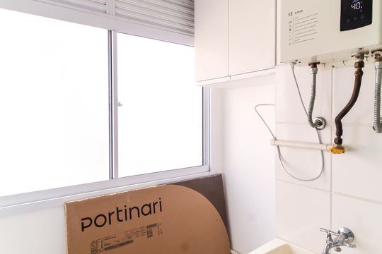 Área de Serviço de apartamento para alugar com 2 quartos, 43m² em Brás, São Paulo