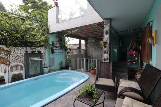 Área comum - Piscina de casa à venda com 3 quartos, 175m² em Centreville, Santo André