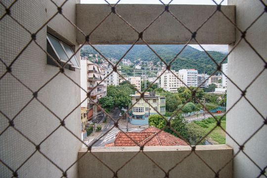 Vista da Área de Serviço  de apartamento para alugar com 3 quartos, 80m² em Tijuca, Rio de Janeiro