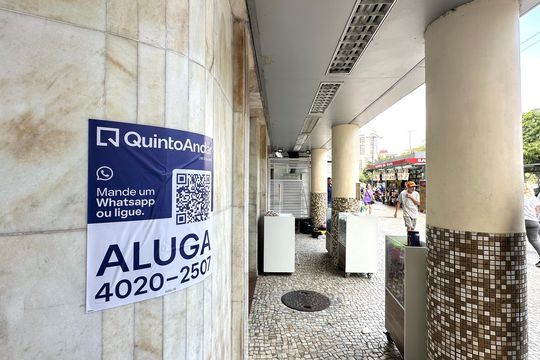 Placa de apartamento para alugar com 2 quartos, 70m² em Botafogo, Rio de Janeiro