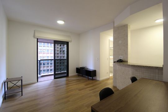 Apartamento para alugar com 1 quarto, 48m² em Jardim Paulistano, São Paulo