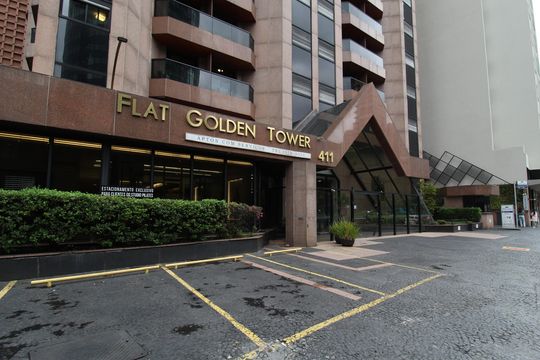 Fachada de apartamento para alugar com 1 quarto, 48m² em Jardim Paulistano, São Paulo