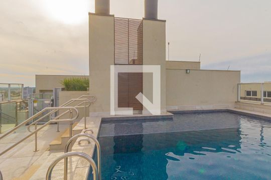 Área comum de kitnet/studio para alugar com 1 quarto, 38m² em Marechal Rondon, Canoas