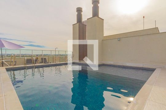 Área comum de kitnet/studio para alugar com 1 quarto, 38m² em Marechal Rondon, Canoas