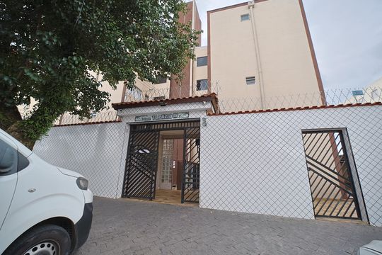 Fachada de apartamento para alugar com 2 quartos, 43m² em Conjunto Habitacional Padre José de Anchieta, São Paulo