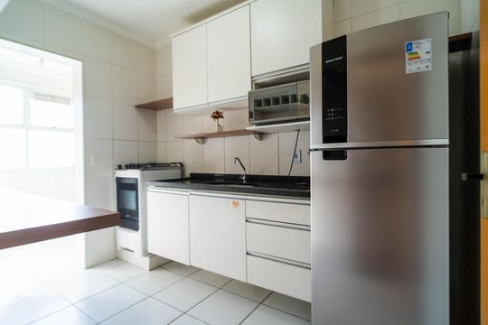 Cozinha de apartamento para alugar com 2 quartos, 62m² em Jardim Gonçalves, Sorocaba