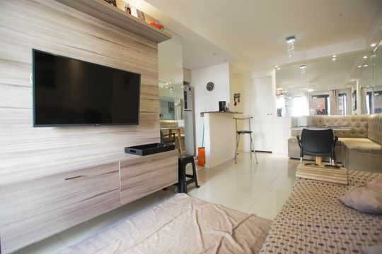Sala de apartamento à venda com 3 quartos, 89m² em Taquara, Rio de Janeiro