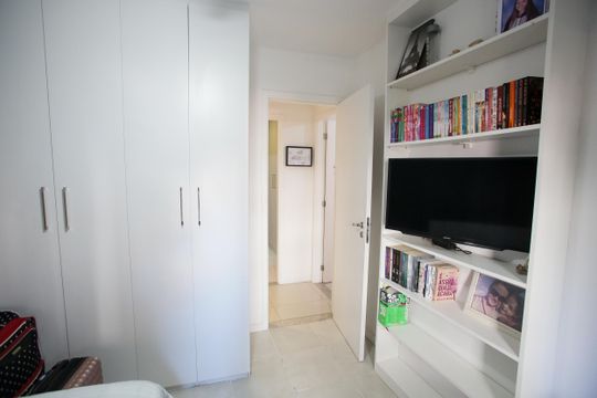 Suíte 3 de apartamento à venda com 3 quartos, 89m² em Taquara, Rio de Janeiro