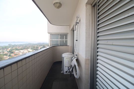 Sacada da suíte 3 de apartamento à venda com 3 quartos, 182m² em Cidade Dutra, São Paulo