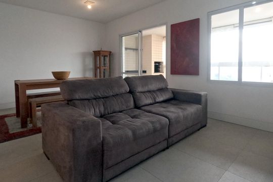 Sala de apartamento para alugar com 2 quartos, 94m² em Ponta da Praia, Santos