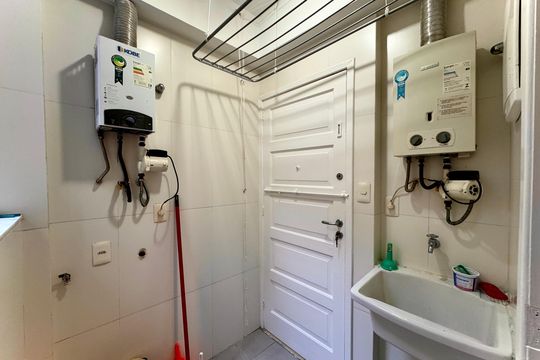 Área de serviço de apartamento à venda com 2 quartos, 80m² em Botafogo, Rio de Janeiro