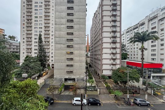 Vista da Varando da Suíte de apartamento para alugar com 3 quartos, 106m² em Pinheiros, São Paulo