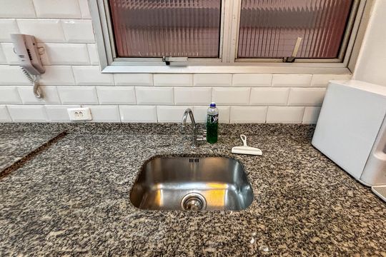 Cozinha de apartamento para alugar com 3 quartos, 106m² em Pinheiros, São Paulo