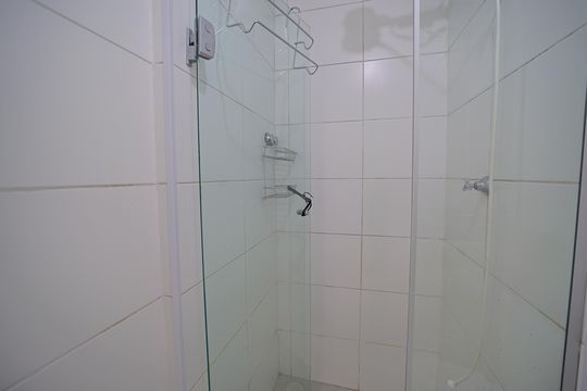 Banheiro de apartamento para alugar com 2 quartos, 38m² em Vila Nhocune, São Paulo