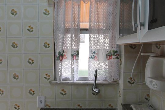 Cozinha de apartamento à venda com 2 quartos, 50m² em Freguesia (jacarepaguá), Rio de Janeiro