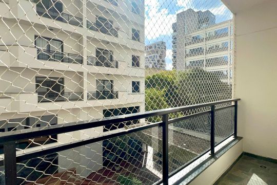 Varanda de apartamento para alugar com 1 quarto, 53m² em Pinheiros, São Paulo