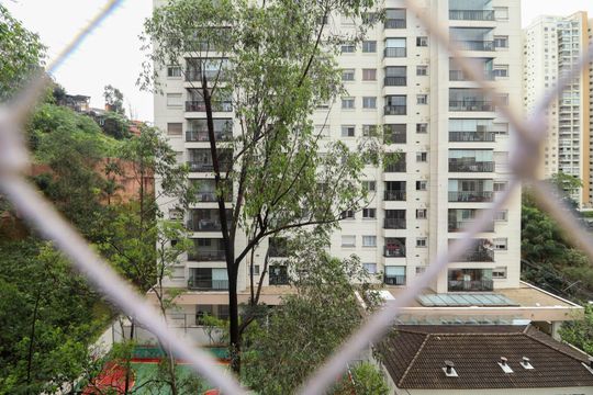 Vista Varanda gourmet de apartamento para alugar com 2 quartos, 96m² em Vila Andrade, São Paulo