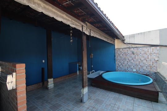 Terraço de casa de condomínio à venda com 2 quartos, 110m² em Tanque, Rio de Janeiro