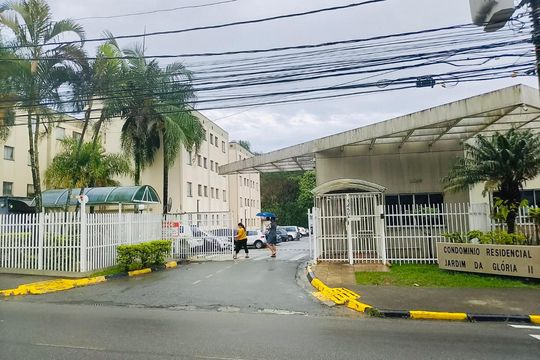 Fachada de apartamento para alugar com 2 quartos, 46m² em Jardim da Glória, Cotia