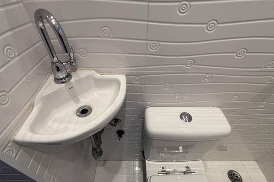 Banheiro da Suíte de apartamento à venda com 3 quartos, 75m² em Vila Olímpia, São Paulo
