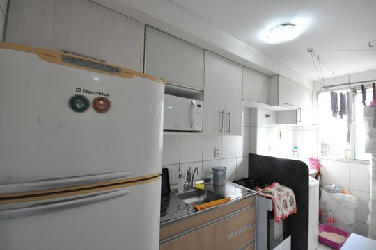 Cozinha de apartamento para alugar com 2 quartos, 50m² em Parque Novo Mundo, São Paulo