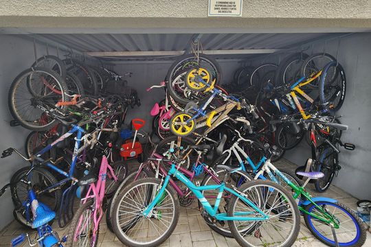 Área comum - Bicicletário  de apartamento para alugar com 2 quartos, 50m² em Parque Novo Mundo, São Paulo