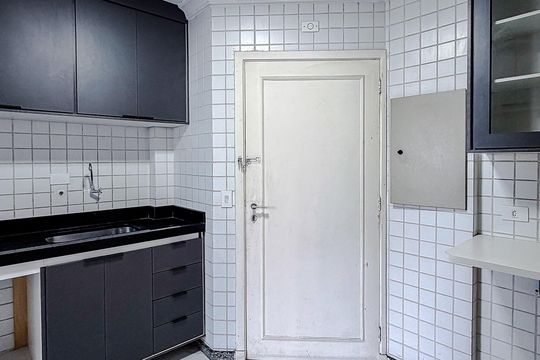 Cozinha de apartamento para alugar com 3 quartos, 164m² em Jardim Vila Mariana, São Paulo