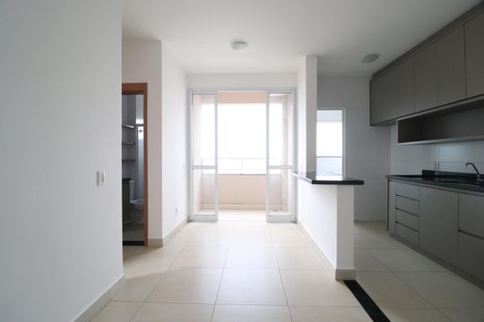 Sala de apartamento para alugar com 2 quartos, 60m² em Presidente Roosevelt, Uberlândia