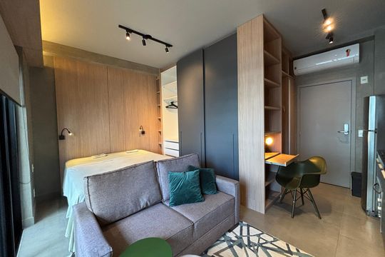 Studio  de kitnet/studio para alugar com 1 quarto, 32m² em Pinheiros, São Paulo