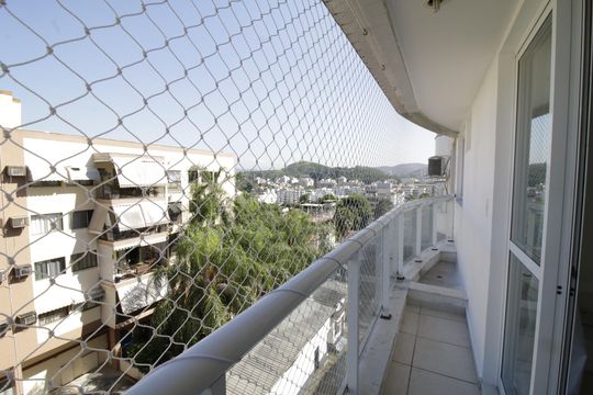 Varanda de apartamento à venda com 1 quarto, 51m² em Freguesia de Jacarepaguá, Rio de Janeiro