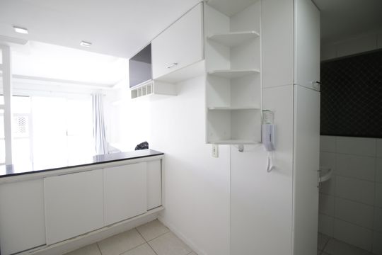 Cozinha de apartamento à venda com 1 quarto, 51m² em Freguesia de Jacarepaguá, Rio de Janeiro